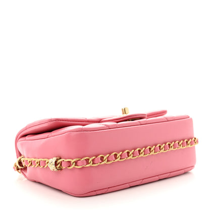 Chanel Lambskin Quilted CC Small Dynasty Flap Pink 4 of 12