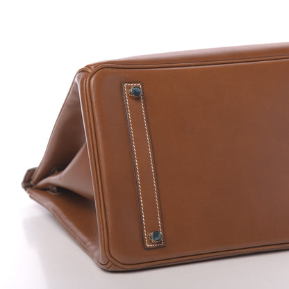 Hermes Tadelakt Birkin 35 Fauve 9 of 10