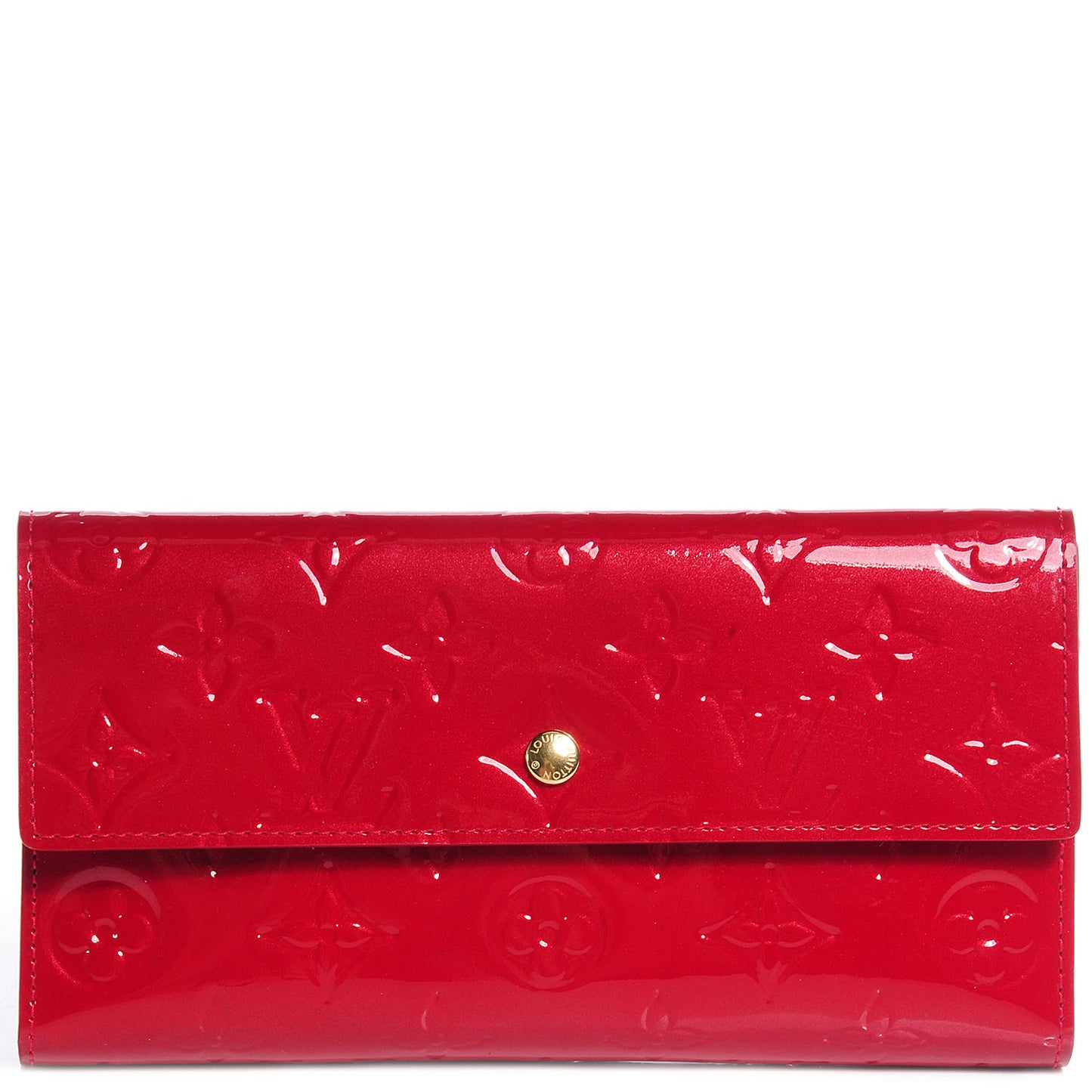Vernis Porte Tresor International Wallet Pomme D'Amour