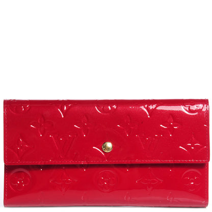 Louis Vuitton Vernis Porte Tresor International Wallet Pomme D'Amour 1 of 7