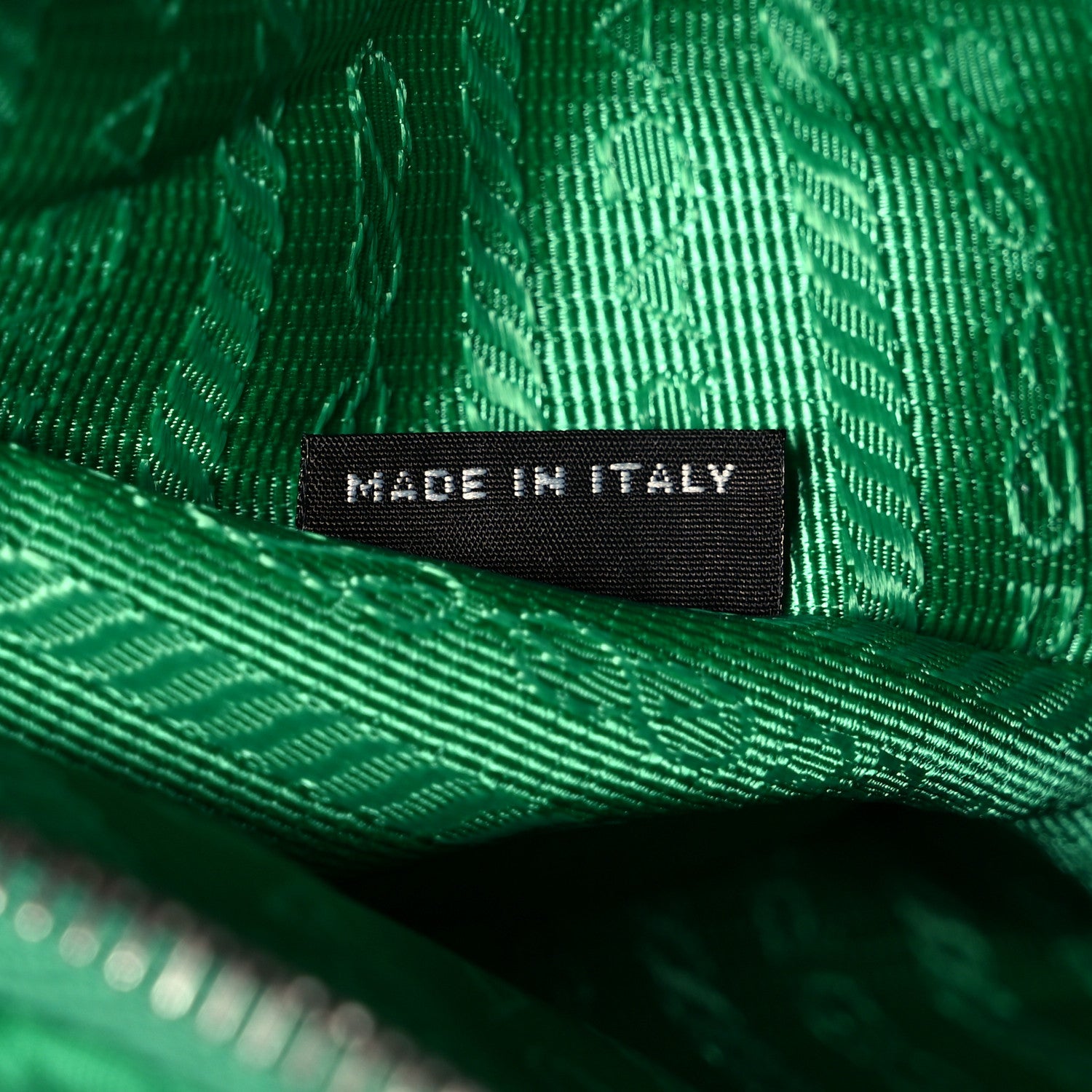 Prada Tessuto Nylon Gaufre Shoulder Bag Menta 7 of 9