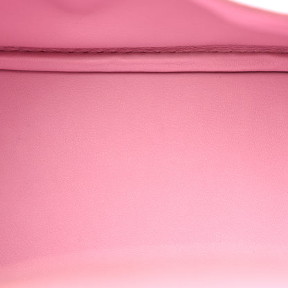 Hermes Taurillon Clemence Mini Lindy 20 Mauve Sylvestre 5 of 11