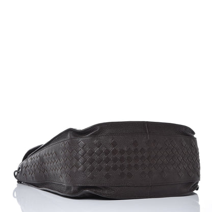 Bottega Veneta Cervo Deerskin Medium Flap Shoulder Bag Ebano 3 of 6