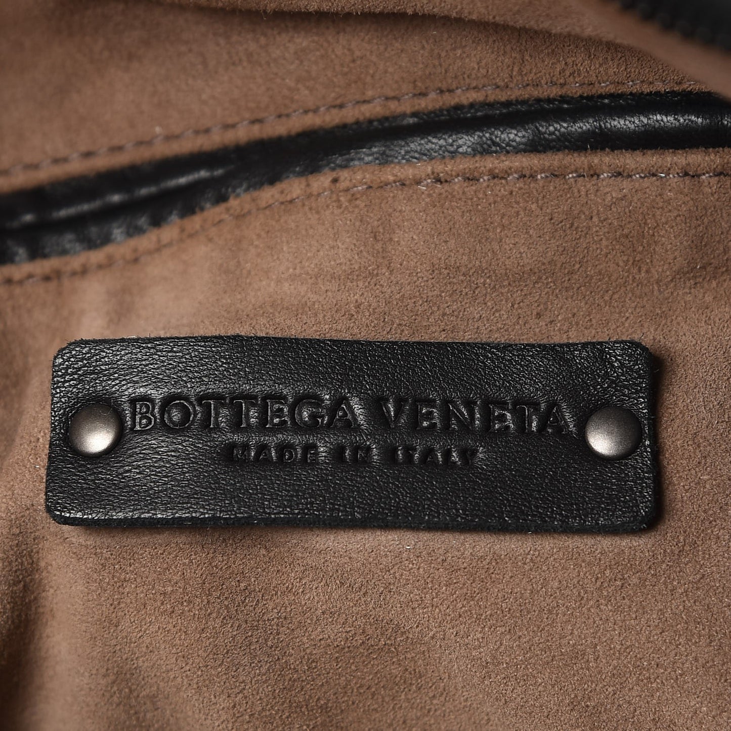 Nappa Intrecciato Large Veneta Hobo Black