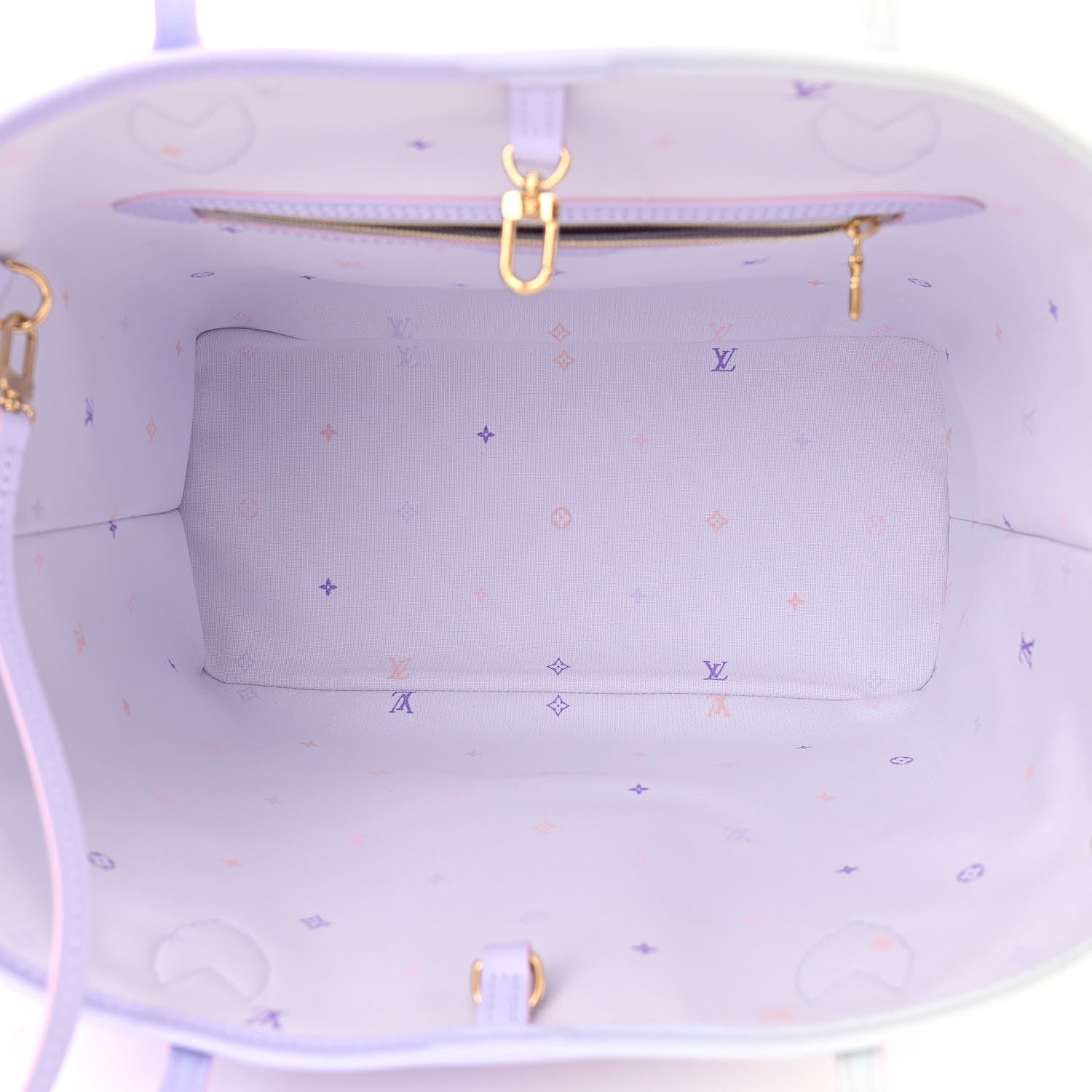 Louis Vuitton Monogram Giant Spring In The City Neverfull MM Sunrise Pastel 6 of 10