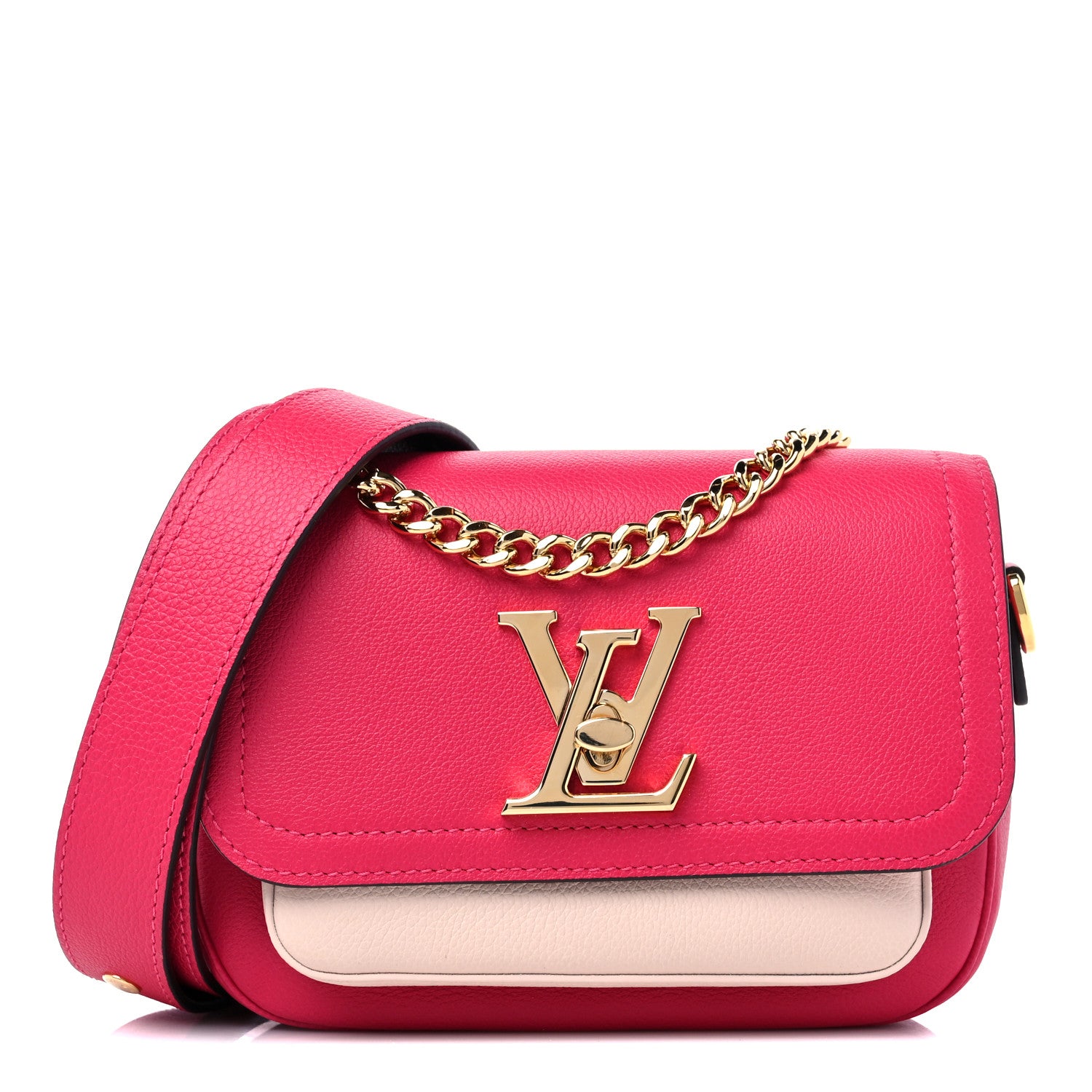 Louis Vuitton Grained Calfskin Lockme Tender Pondicherry 1 of 9