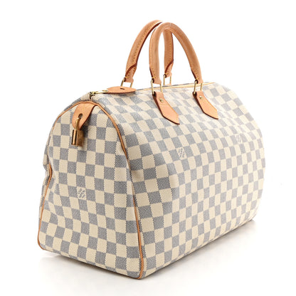 Louis Vuitton Damier Azur Speedy 35 3 of 10