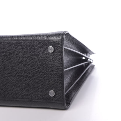 Saint Laurent Grained Calfskin Large Sac De Jour Carryall Black 9 of 11