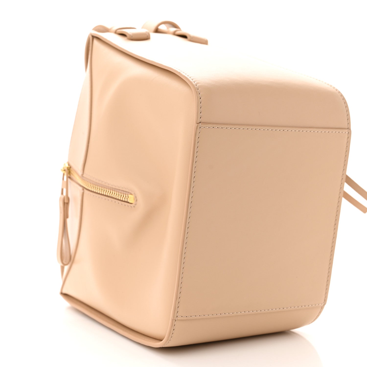 Loewe Satin Calfskin Compact Hammock Shoulder Bag Nude 9 of 10