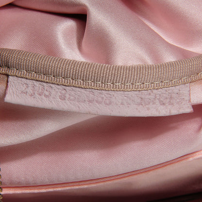 Fendi Zucchino Suede Small Forever Boston Cipria Argento Grigio 6 of 9