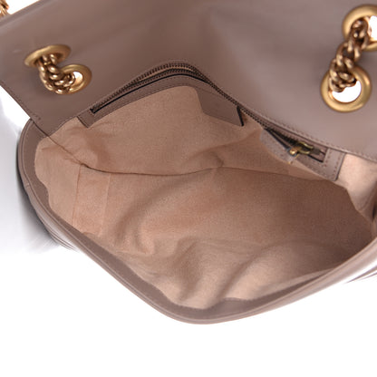 Gucci Calfskin Matelasse Small GG Marmont Shoulder Bag Porcelain Rose 5 of 13
