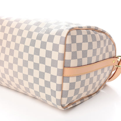 Louis Vuitton Damier Azur Speedy Bandouliere 30 8 of 9