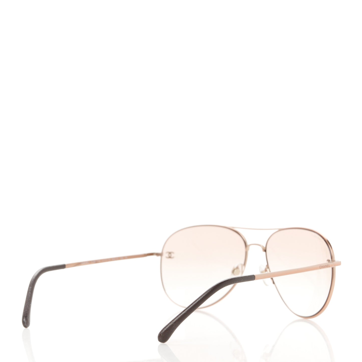 Metal Aviator CC Sunglasses 4189-T-Q  Rose
