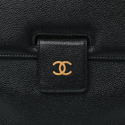 Chanel Caviar Medium Shoulder Bag Black 8 of 18