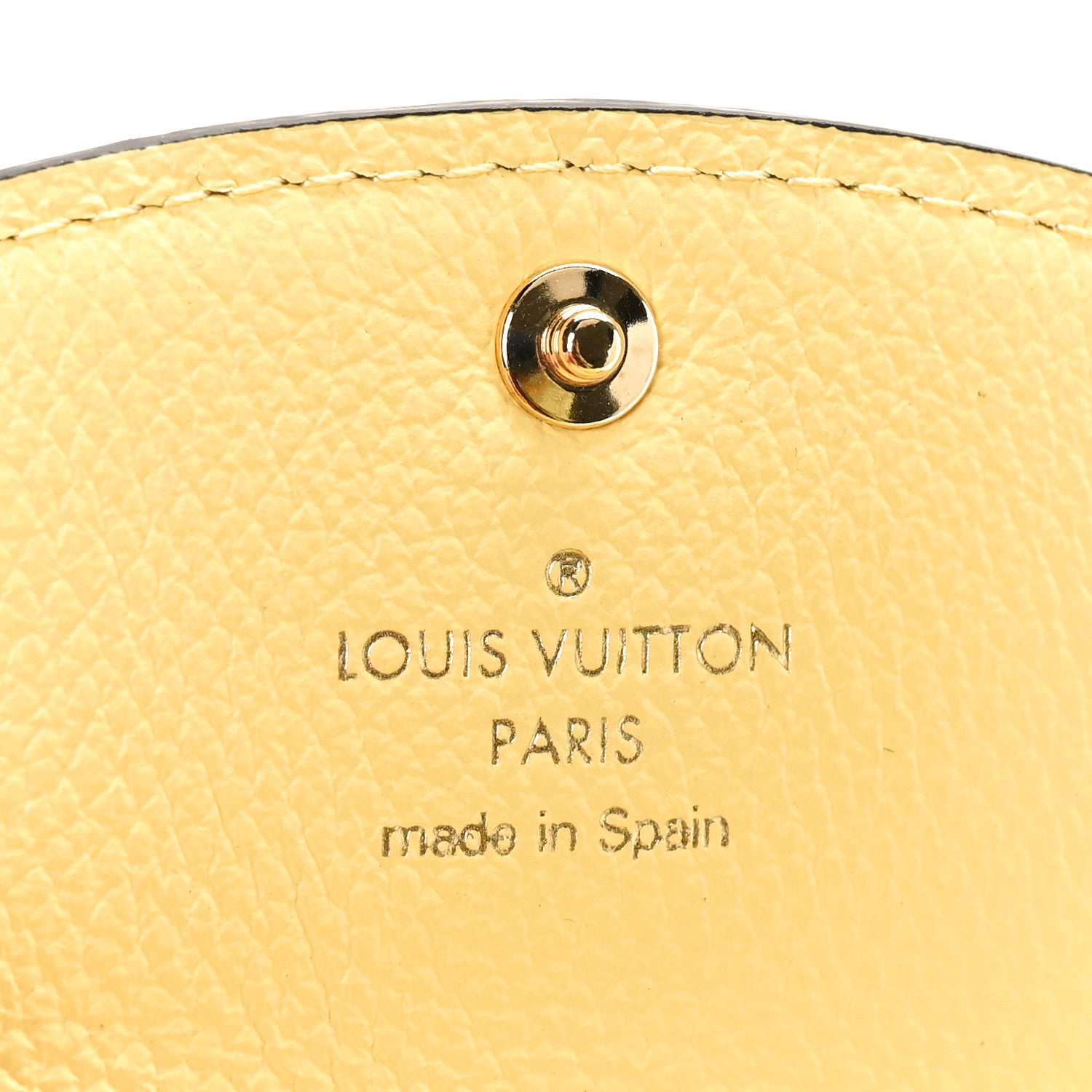 Louis Vuitton Empreinte Rosalie Coin Purse Yellow 6 of 8