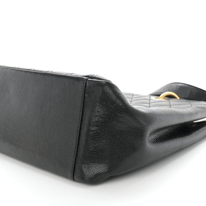 Chanel Caviar Quilted Grand Shopping Tote GST Black 10 of 10