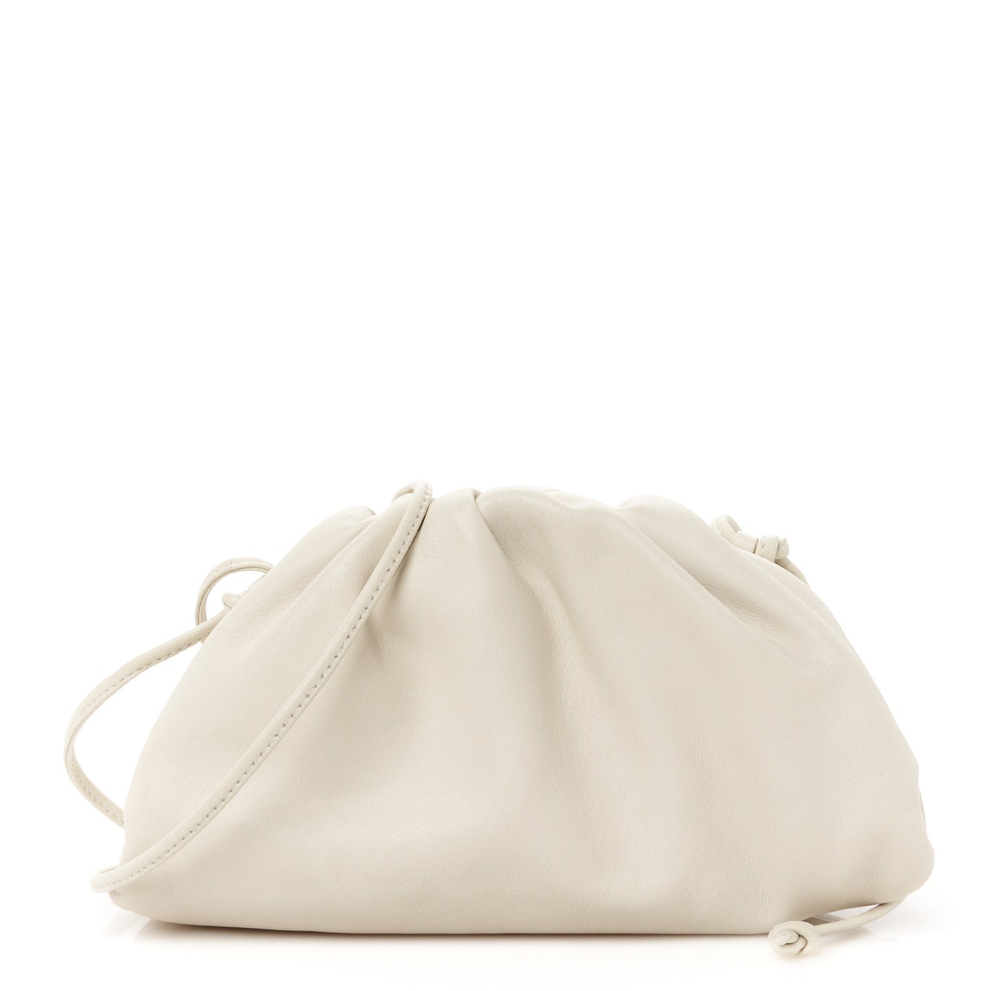 Butter Calfskin The Mini Pouch Chalk