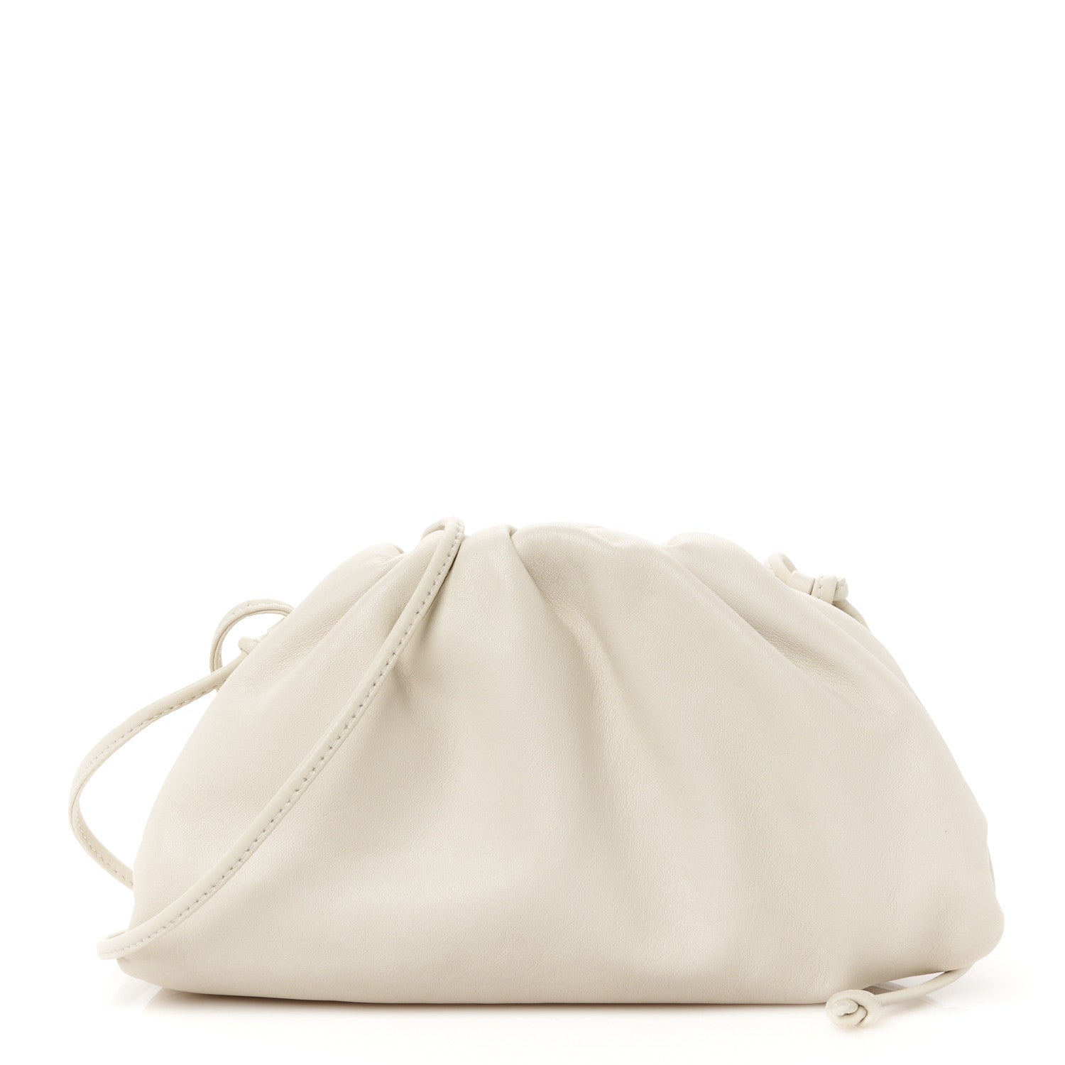 Bottega Veneta Butter Calfskin The Mini Pouch Chalk 1 of 11