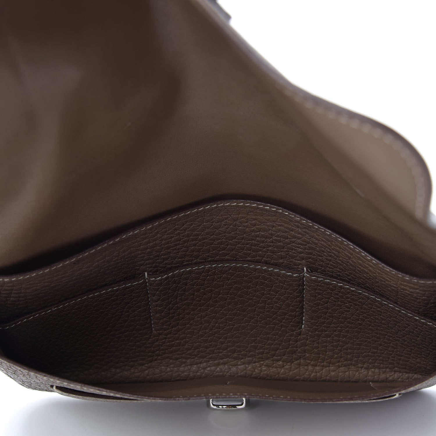 Hermes Togo Dogon Duo Wallet Etoupe 5 of 12