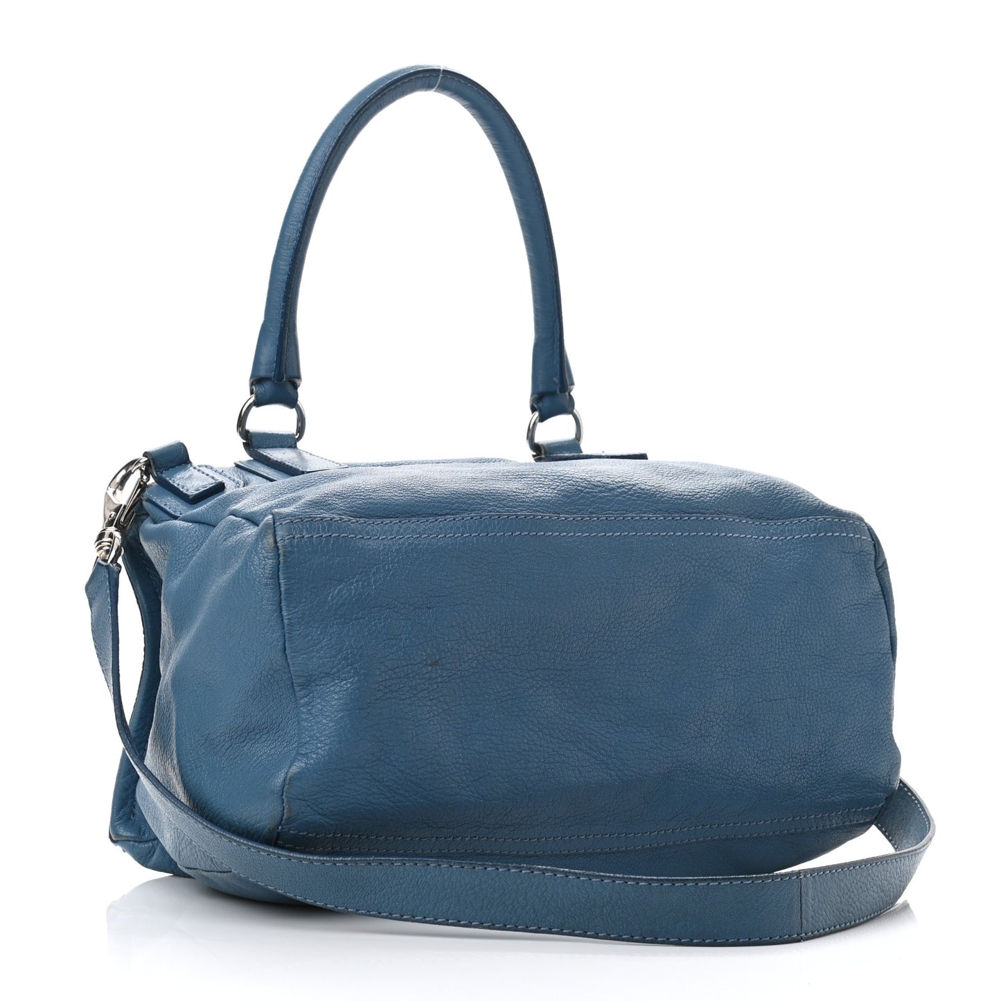 Sugar Goatskin Small Pandora Medium Blue