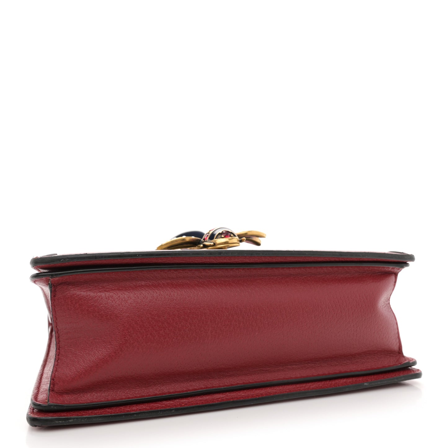GG Supreme Monogram Small Queen Margaret Top Handle Bag Red