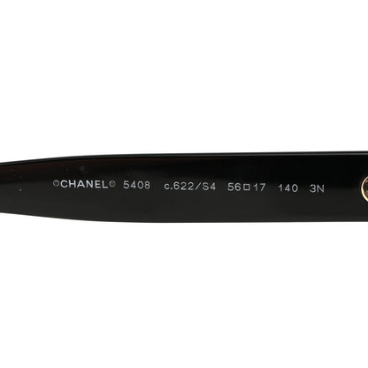 Chanel Acetate Square Sunglasses 5408 Black 5 of 8
