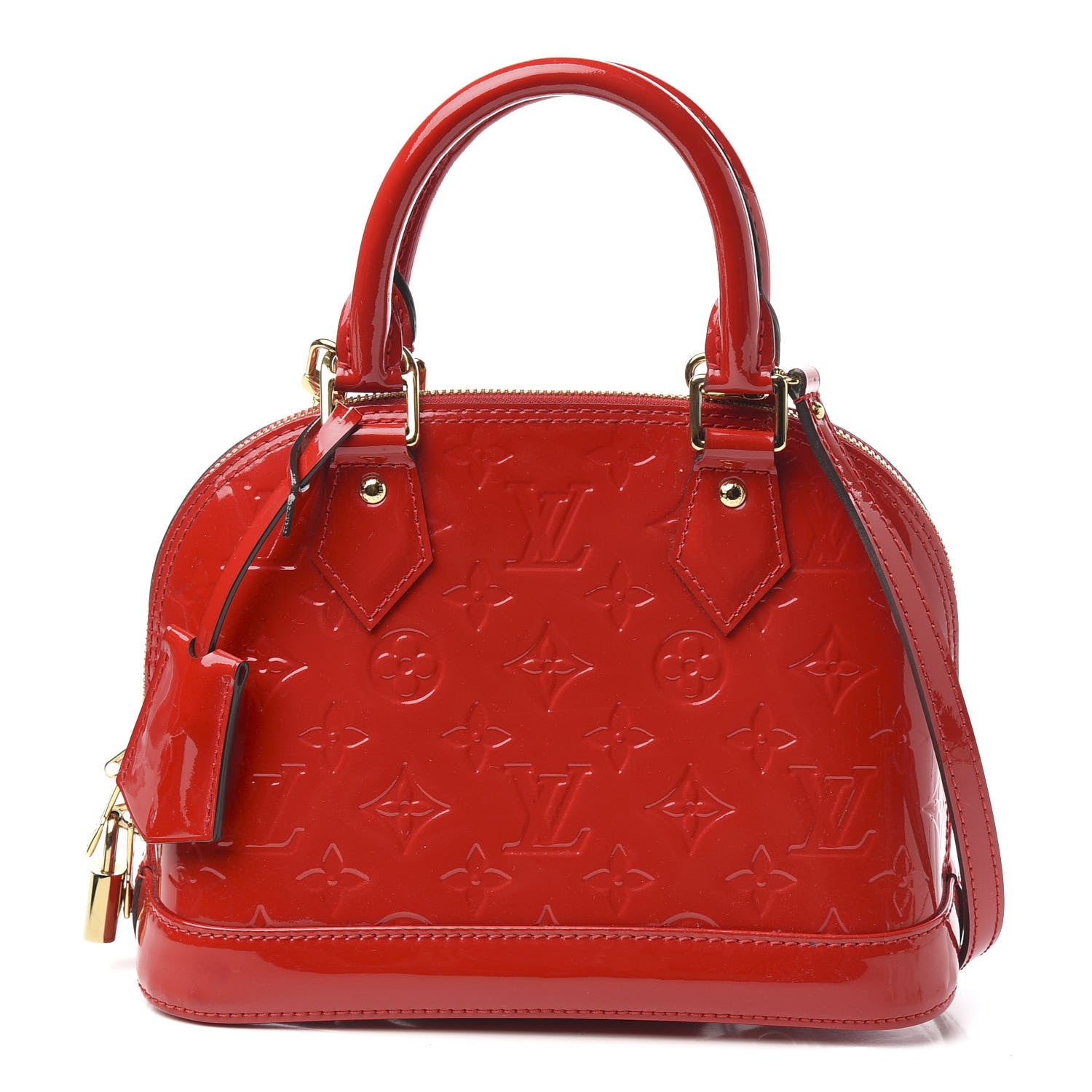 Louis Vuitton Vernis Alma BB Cherry 1 of 11