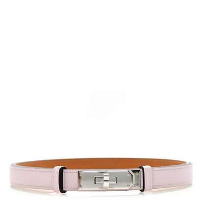 Hermes Epsom Kelly Belt Mauve Pale 1 of 3