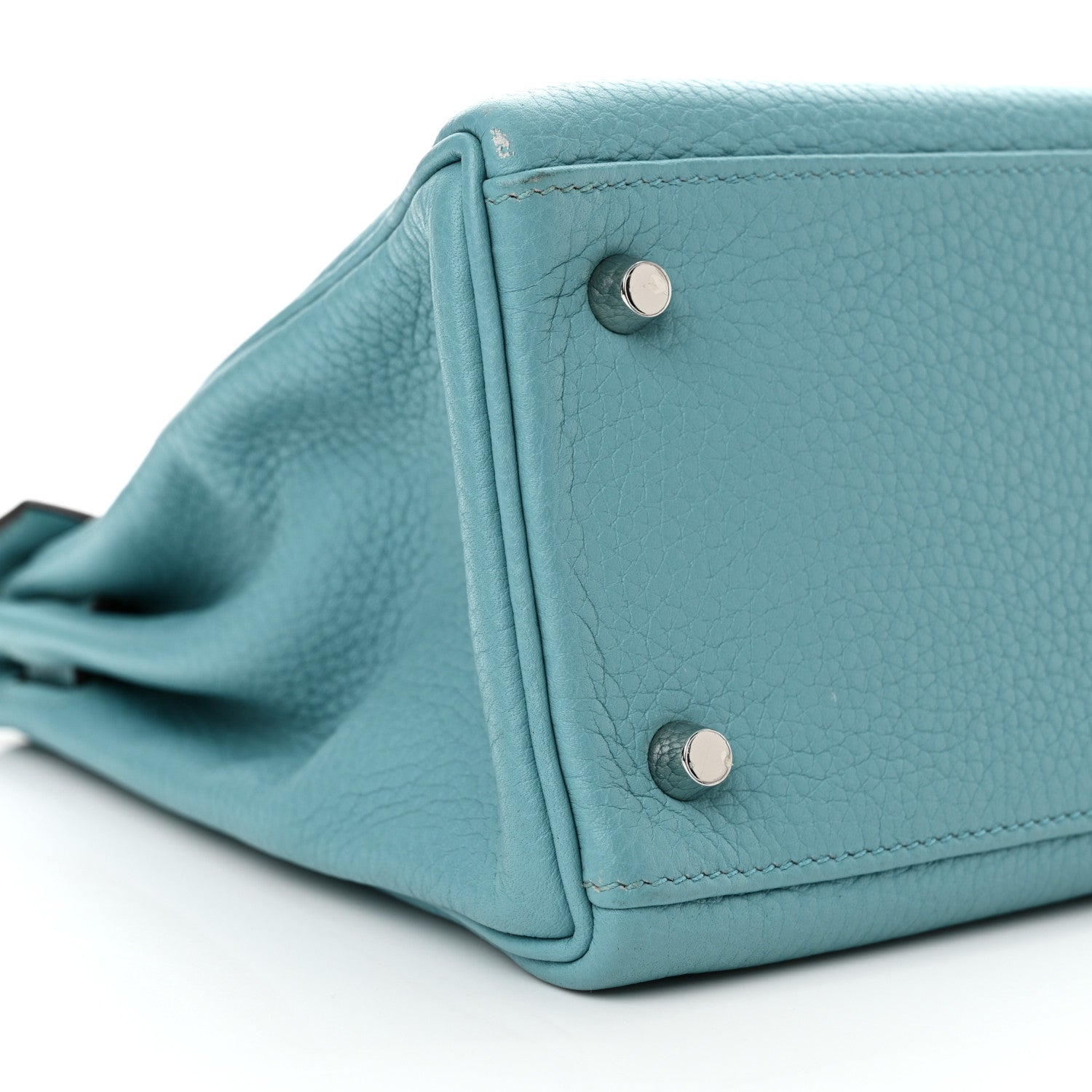 Hermes Taurillon Clemence Kelly Retourne 28 Bleu Atoll 10 of 11