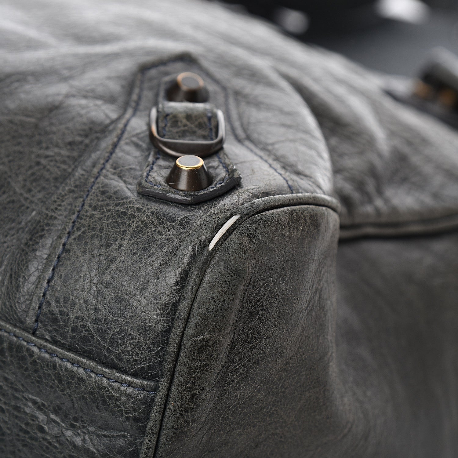 Balenciaga Agneau Classic Hardware Velo Anthracite 8 of 12