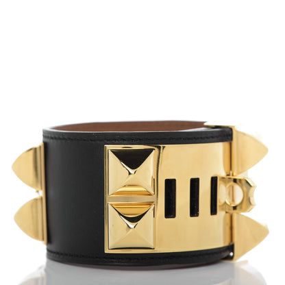 Hermes Chamonix Collier de Chien CDC Bracelet S Black 3 of 5