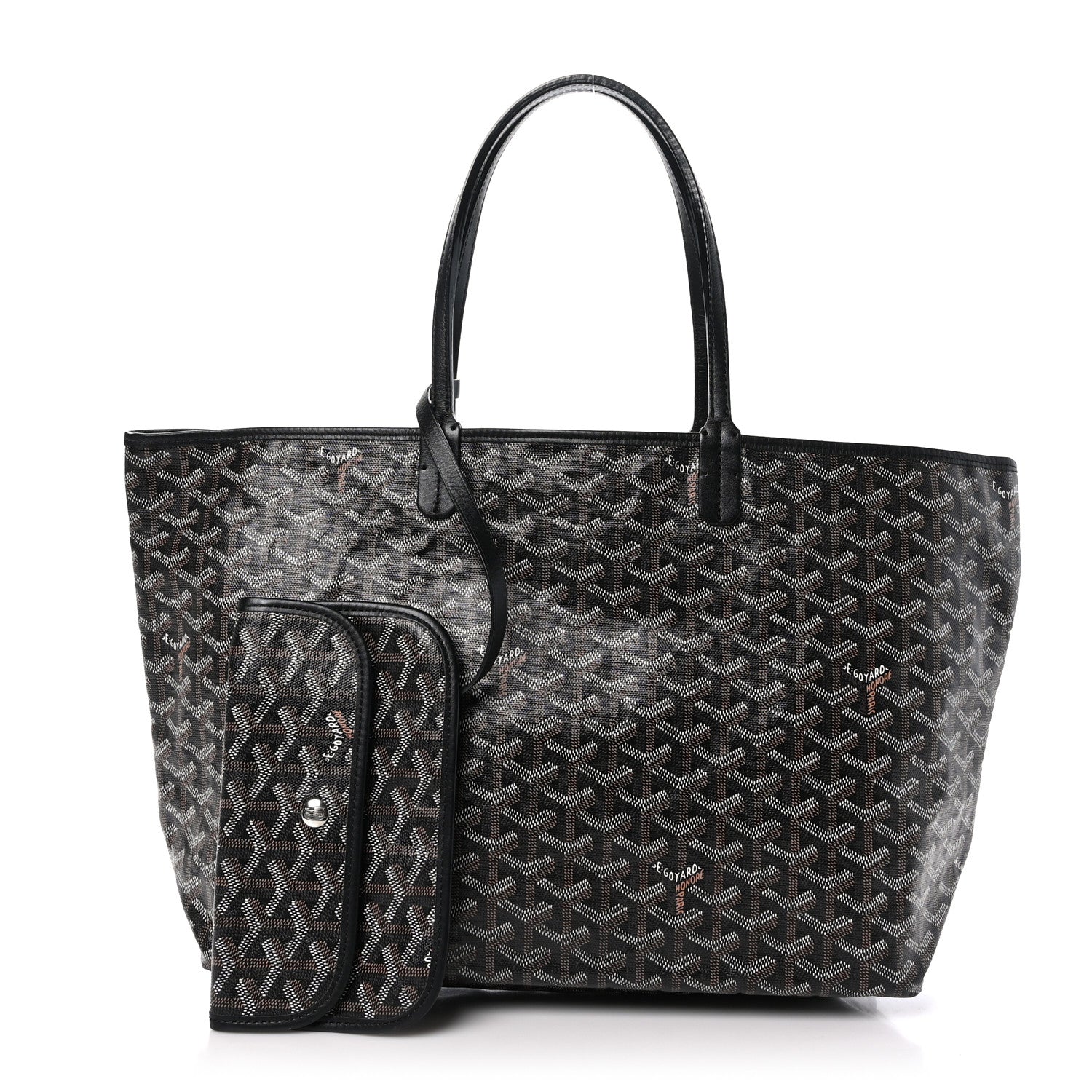 Goyard Goyardine Saint Louis PM Black 3 of 11
