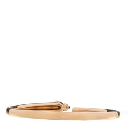 Cartier 18K Pink Gold Tsavorite Black Onyx Panthere De Cartier Bracelet 18 3 of 4