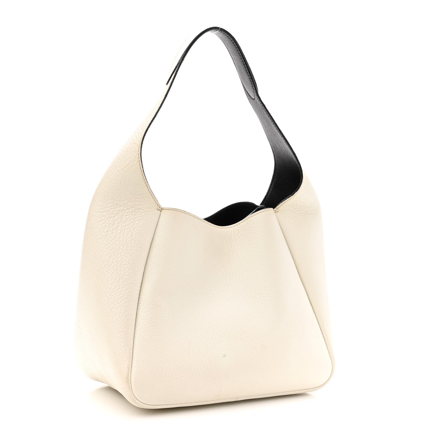 Prada Vitello Daino Soft Dynamique Hobo Talco Black 3 of 11