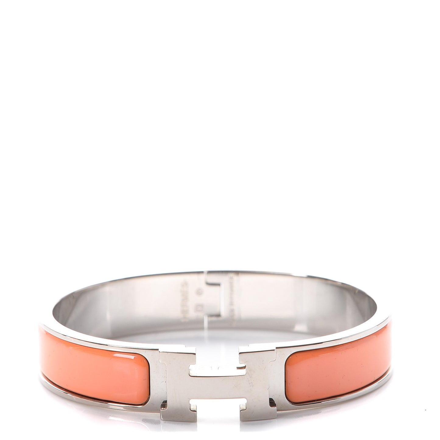 Enamel Narrow Clic Clac H Bracelet PM Mango