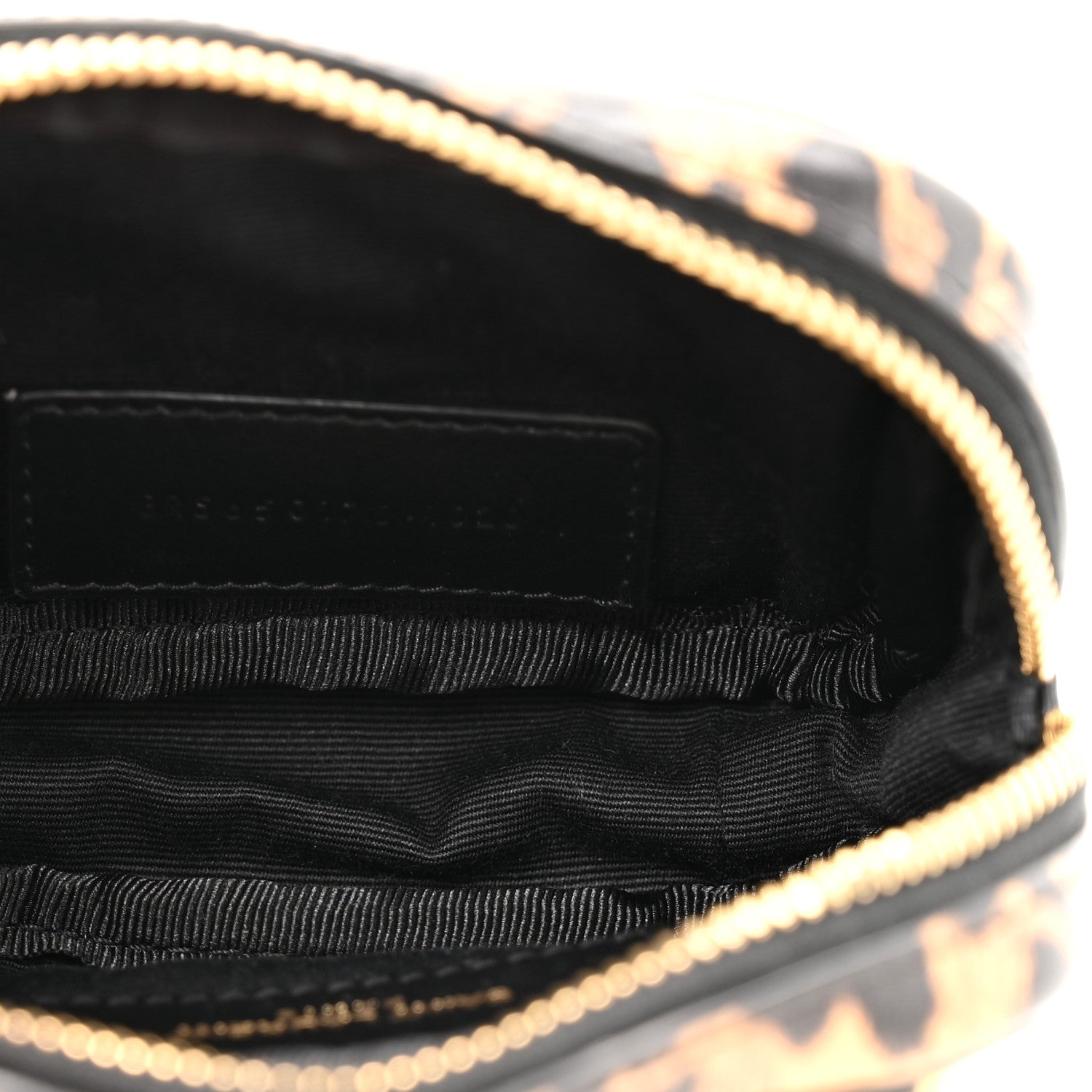 Saint Laurent Calfskin Heart Leopard Print Monogram Baby Lou Camera Bag Toffee 5 of 10