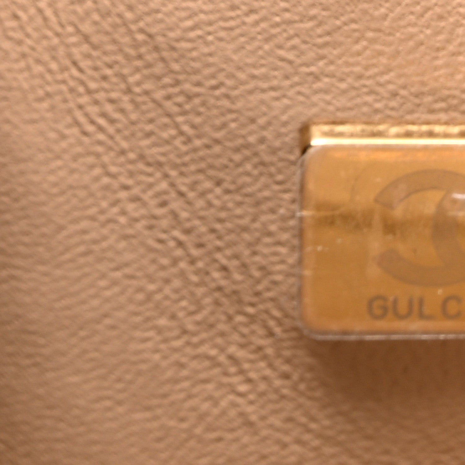 Chanel Caviar Quilted Medium Double Flap Dark Beige 7 of 10