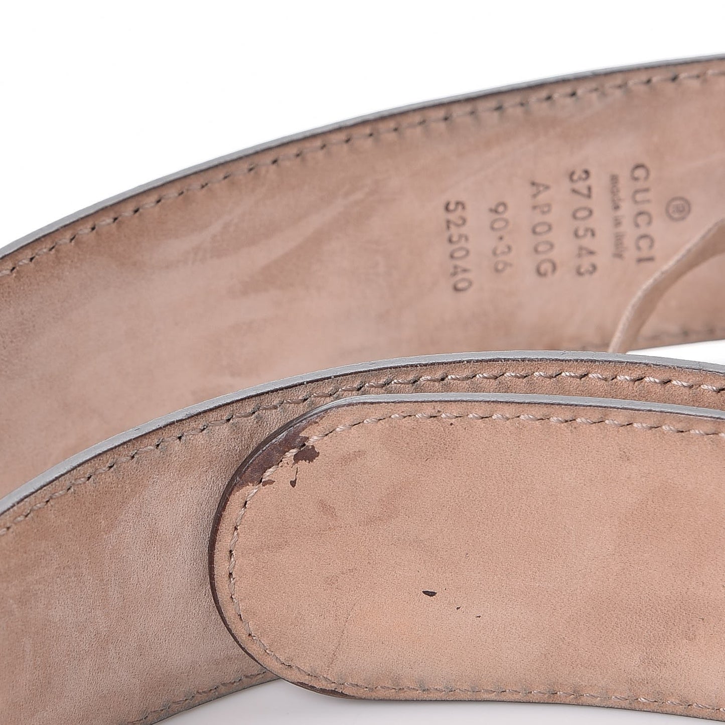 Calfskin Interlocking G 37mm Belt 90 36 Camelia