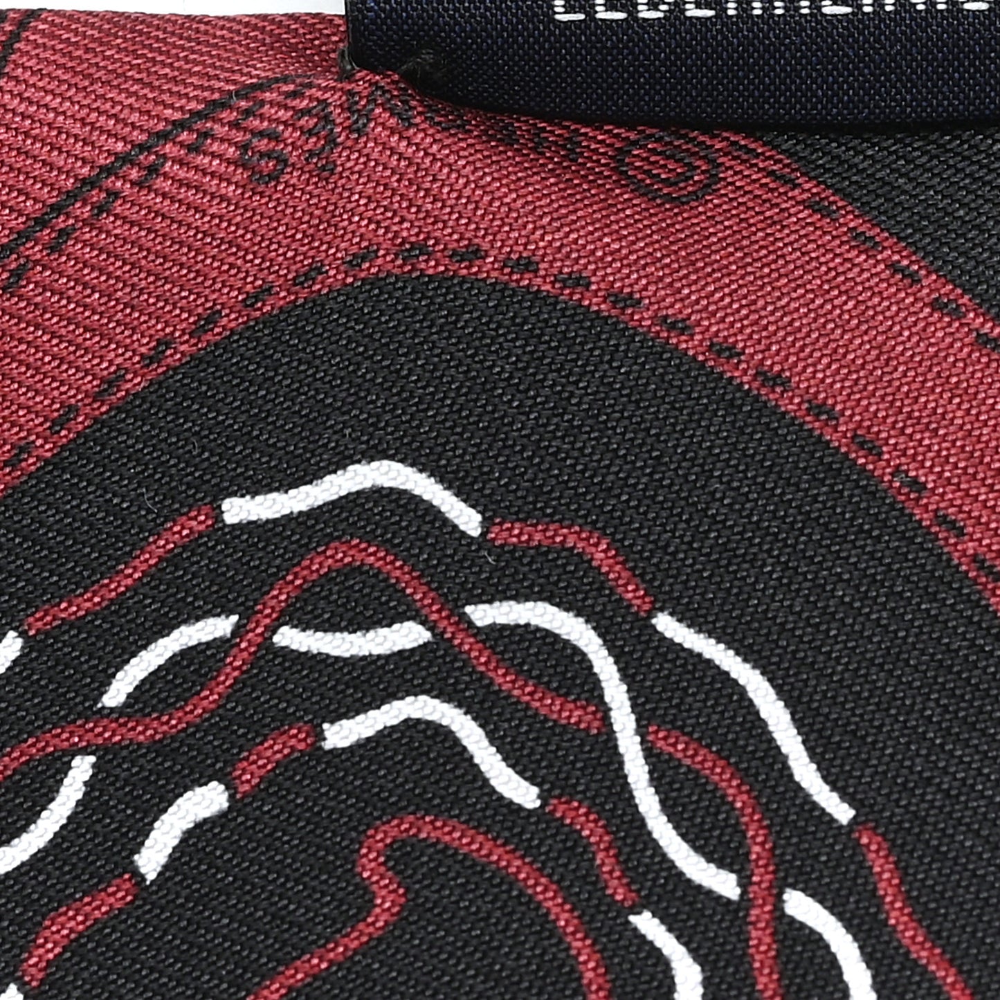 Silk Festival Des Amazones Bandana Fringed Twilly Rouge H
