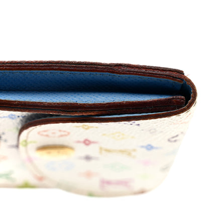 Louis Vuitton Monogram Multicolor Business Card Holder White Raisin 7 of 10