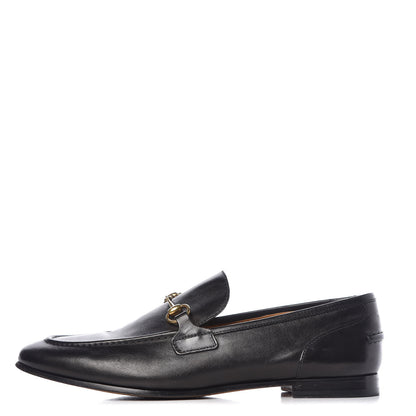 Gucci Calfskin Womens Jordaan Loafers 39 Black 1 of 21