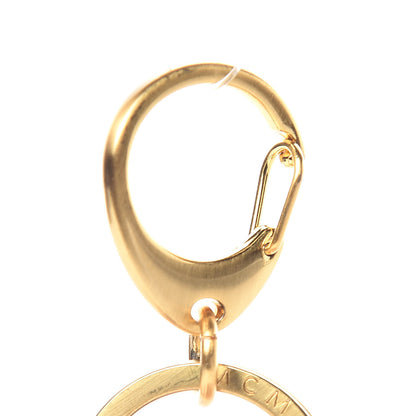 MCM Visetos Bear Key Ring Bag Charm Cognac 4 of 6