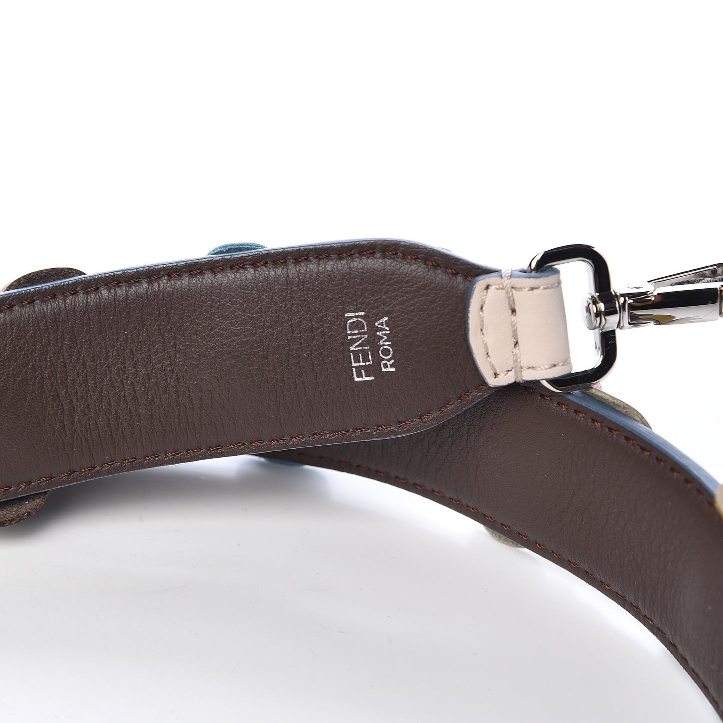 Vitello Dolce Flowerland Studded Strap You Camelia Moresco Multicolor