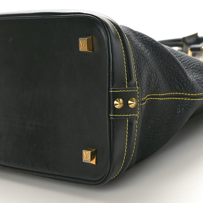 Louis Vuitton Suhali Lockit MM Black 9 of 9
