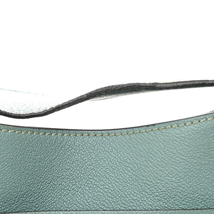 Burberry Grainy Calfskin Small Elmstone Hobo Eucalyptus Green 16 of 18
