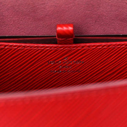 Louis Vuitton Epi Twist Shoulder Bag MM Coquelicot 6 of 14