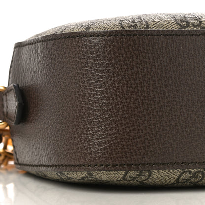 Gucci GG Supreme Monogram Web Neo Vintage Shoulder Bag Beige New Acero Crop 10 of 11
