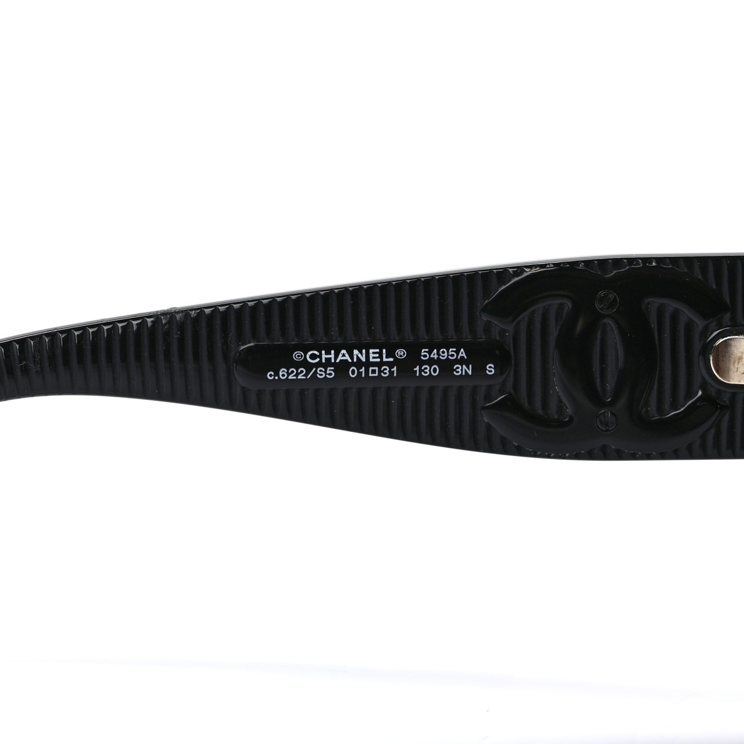 Acetate Shield Sunglasses 5495 Black