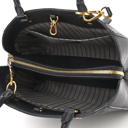Louis Vuitton Empreinte Montaigne MM Black 5 of 10
