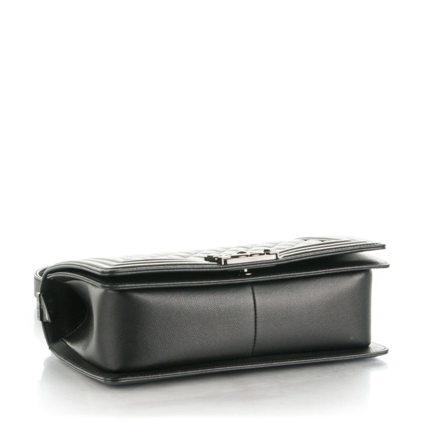 Chanel Caviar Quilted Medium Boy Flap So Black 5 of 9